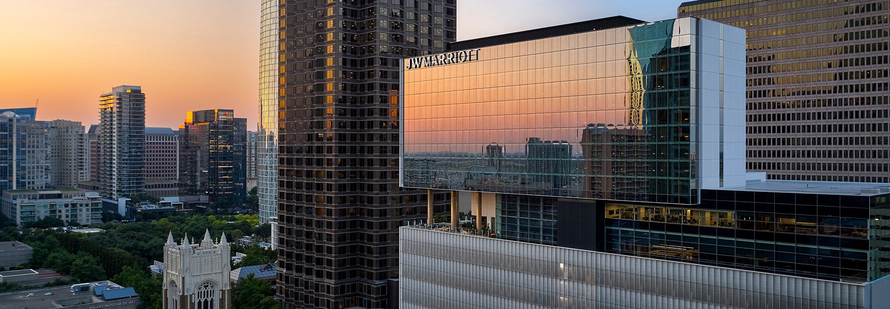 Location of Dallas Downtown Connection, Dallas